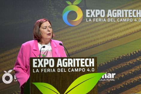 Hoy, en Málaga, en la inauguración de ExpoAgriTech