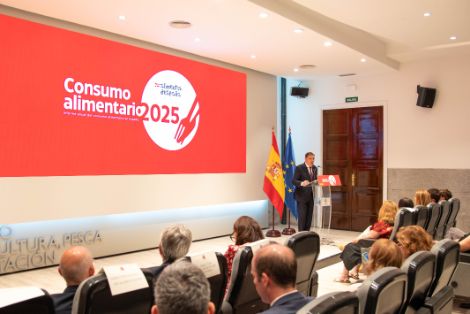 Presentación del informe de consumo alimentario del año 2025 