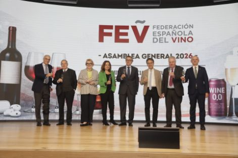 Hoy, en la Asamblea de la Federación Española del Vino 2026