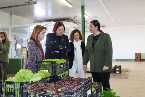 Hoy, durante una visita a proyectos rurales en Ibiza