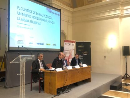  Hoy, en la jornada “El control de la PAC post 2020”, en Zaragoza