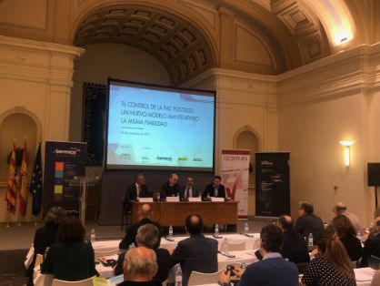  Hoy, en la jornada “El control de la PAC post 2020”, en Zaragoza