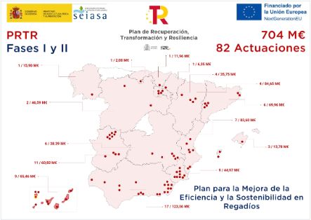 A TRAVÉS DE LA SOCIEDAD MERCANTIL ESTATAL DE INFRAESTRUCTURAS AGRARIAS (SEIASA)