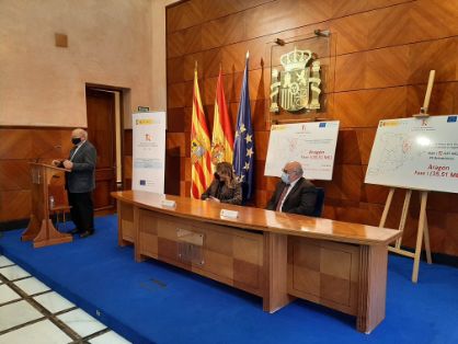 EN EL MARCO DE LA FASE I DEL “PLAN PARA LA MEJORA DE LA EFICIENCIA Y LA SOSTENIBILIDAD EN REGADÍOS”