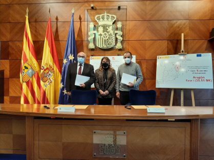 EN EL MARCO DE LA FASE I DEL “PLAN PARA LA MEJORA DE LA EFICIENCIA Y LA SOSTENIBILIDAD EN REGADÍOS”