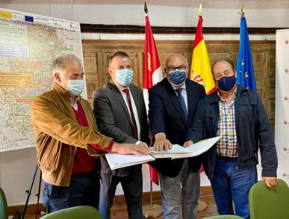 FIRMA DE CONVENIOS PARA FINANCIAR LAS OBRAS 