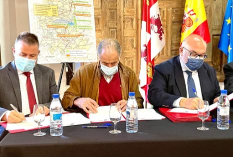 FIRMA DE CONVENIOS PARA FINANCIAR LAS OBRAS 