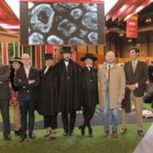 Hoy, en el estand institucional del Departamento 