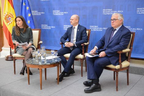 Hoy, en la sede del Ministerio de Agricultura, Pesca y Alimentación 
