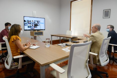 EN UNA REUNIÓN MANTENIDA HOY POR VIDEOCONFERENCIA