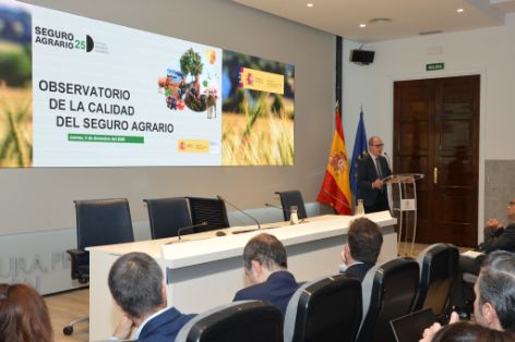Hoy, en la reunión del Observatorio de la Calidad del Seguro Agrario