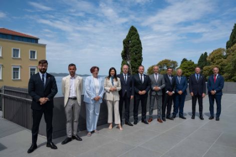 Hoy, en Zadar (Croacia), en la reunión ministerial sobre Agricultura y Demografía del Med9
