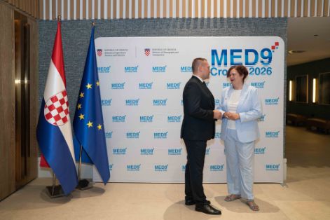 Hoy, en Zadar (Croacia), en la reunión ministerial sobre Agricultura y Demografía del Med9