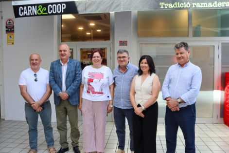 Hoy, en una visita a explotaciones agrarias en Ibiza y Formentera