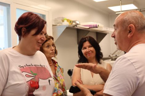 Hoy, en una visita a explotaciones agrarias en Ibiza y Formentera