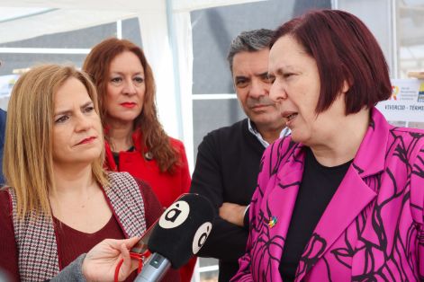 Hoy, en Valencia, en la visita de la secretaria de Estado