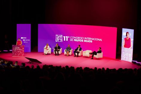 En el XI Congreso Internacional de Frutos Rojos, en Huelva