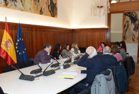 Hoy, en la sede del Ministerio 