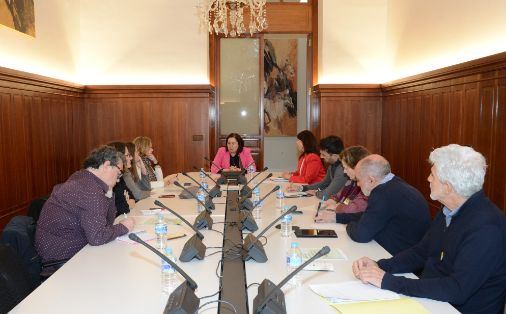 Hoy, en la sede del Ministerio 