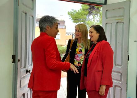 Hoy, en Calasparra (Murcia), en la apertura de las Jornadas Gastronómicas Calarroz