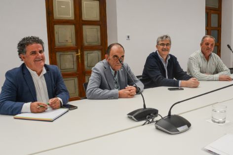 Hoy, en la sede del ministerio 