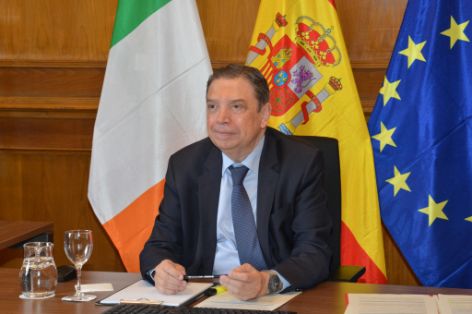 Hoy, en una reunión de ministros celebrada por videoconferencia