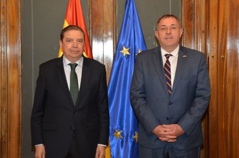 Hoy, en la sede del ministerio