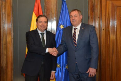 Hoy, en la sede del ministerio