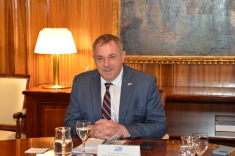 Hoy, en la sede del ministerio