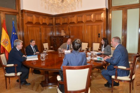 Hoy, en la sede del ministerio