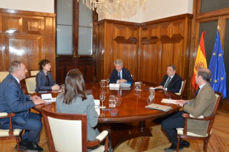 Hoy, en la sede del ministerio