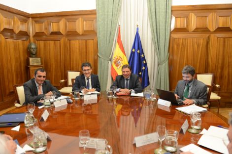 Hoy, en la sede del Ministerio