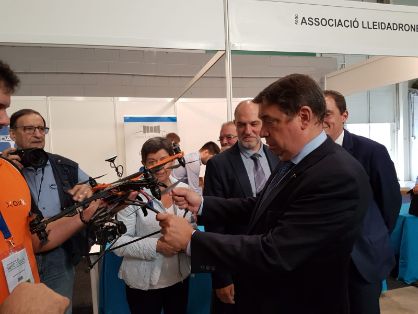 Hoy, en la clausura de la Feria Agraria de Sant Miquel y Eurofruit 2018, en Lleida