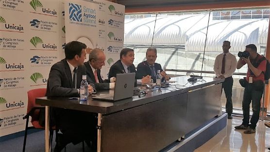 Hoy en el acto inaugural de la I Edición Startup Europe Smart Agrifood Summit en Málaga