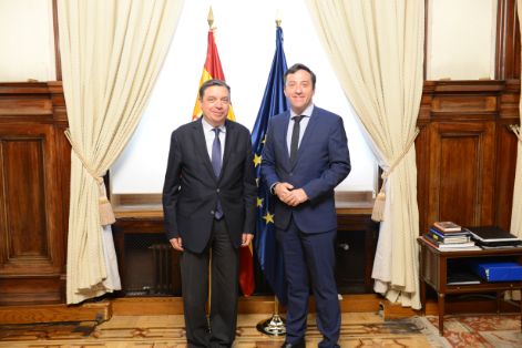 Hoy, en la sede del Ministerio