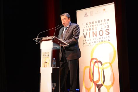 Hoy, en la clausura del Congreso Internacional de los Vinos Tradicionales de Andalucía 