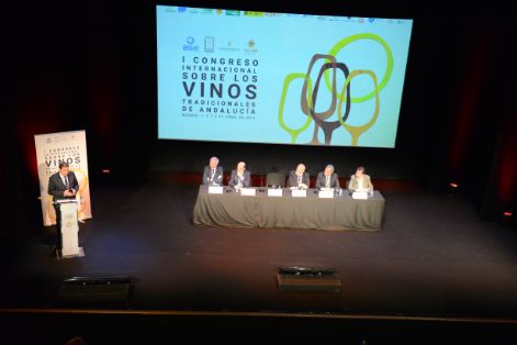 Hoy, en la clausura del Congreso Internacional de los Vinos Tradicionales de Andalucía 