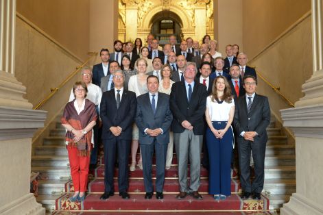 Hoy, en la inauguración del 143ª Consejo de Administración del CIHEAM