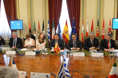 Hoy, en la inauguración del 143ª Consejo de Administración del CIHEAM