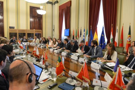 Hoy, en la inauguración del 143ª Consejo de Administración del CIHEAM