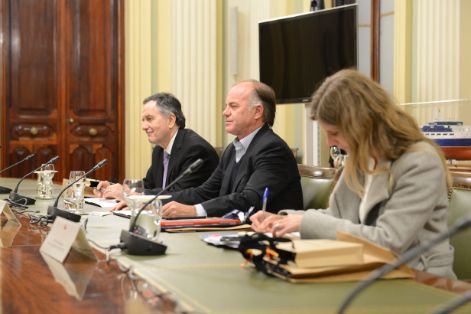 Esta tarde, en la sede del Ministerio 