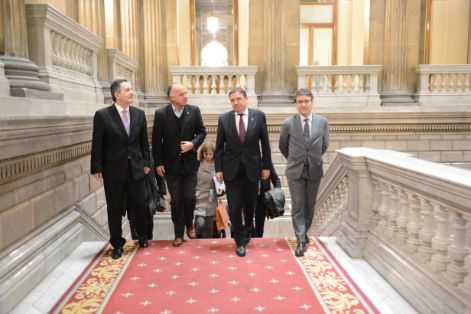 Esta tarde, en la sede del Ministerio 