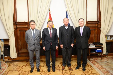 Esta tarde, en la sede del Ministerio 