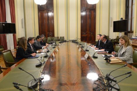 Esta tarde, en la sede del Ministerio 