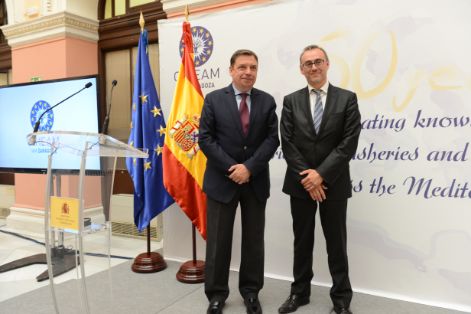Hoy, en la celebración del 50º Aniversario del Instituto Agronómico Mediterráneo de Zaragoza (IAMZ)
