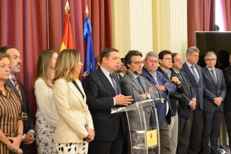 Hoy, tras la reunión con cooperativas, organizaciones profesionales agrarias y entidades agroalimentarias