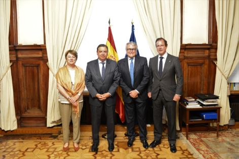 Hoy, en la sede del Ministerio