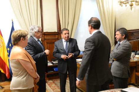 Hoy, en la sede del Ministerio