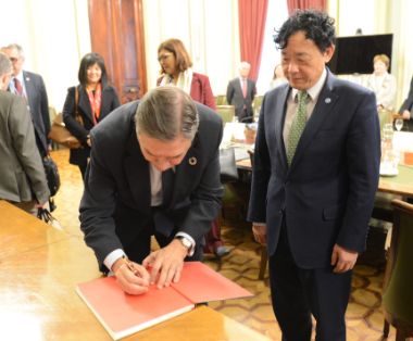 HOY, EN LA REUNIÓN CON EL DIRECTOR GENERAL DE LA FAO