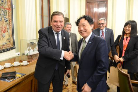 HOY, EN LA REUNIÓN CON EL DIRECTOR GENERAL DE LA FAO
